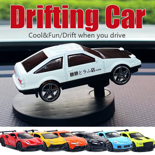 Turbo Drifter! Mini drift car model with realistic details. 
Have this toy model drift while you drift!